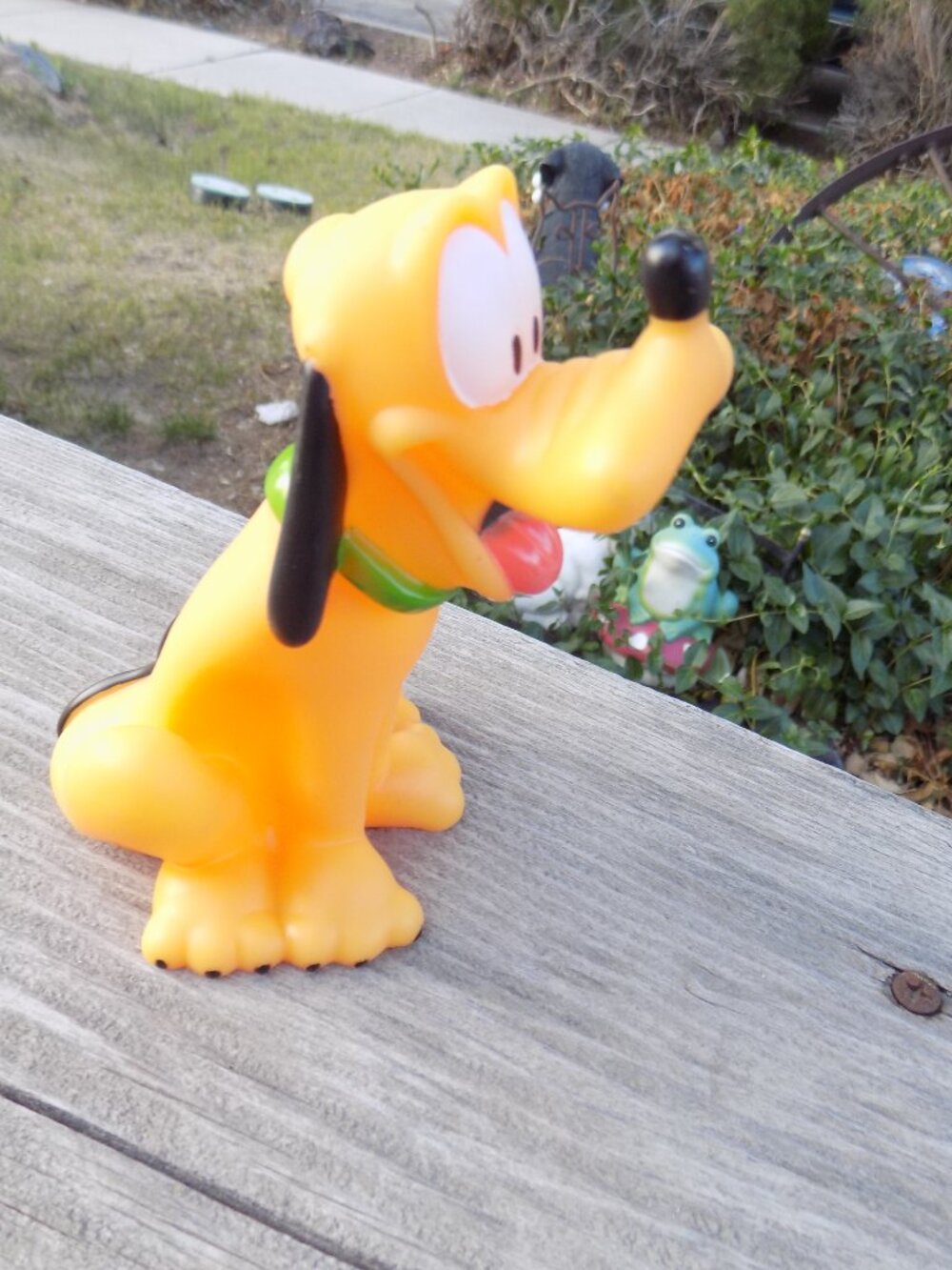 PLUTO RUBBER TOY, Cake Topper  * - Picture 5 of 8